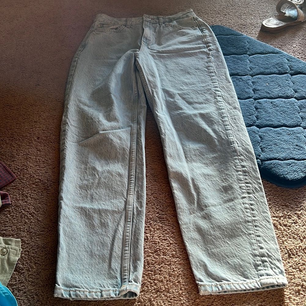 Zara high rise jeans 2‎